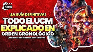 Te EXPLICO todo el Universo de MARVEL en ORDEN CRONOLÓGICO  ACTUALIZADO 2023  Lo Chido del Cine [upl. by Oliric]