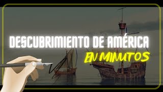 EL DESCUBRIMIENTO DE AMÉRICA en minutos [upl. by Lesak85]