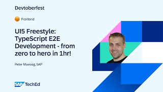 🟠 UI5 Freestyle TypeScript E2E Development  from zero to hero in 1hr [upl. by Mikeb562]