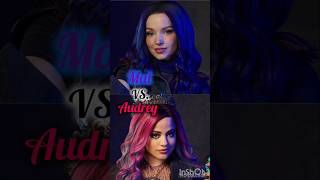 Disney Descendants Mal VS Audrey 💜💖 disneydescendants [upl. by Anilat]