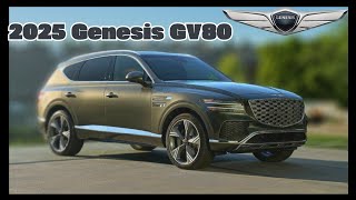 2025 Genesis GV80 The Ultimate Luxury SUV Review [upl. by Ayaros384]