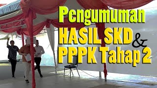 Informasi PENGUMUMAN HASIL SKD DAN PENDAFTARAN PPPK TAHAP 2 [upl. by Ellah254]