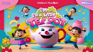 quot🍵 Sing Along I Am a Little Teapot amp the Most Fun Nursery Rhymes for Kids 🎶✨quot [upl. by Aland429]