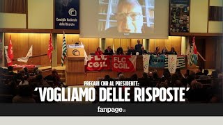 Precari Cnr incontrano il presidente quotAbbiate fiduciaquot ma rischiano di rimanere disoccupati a fine [upl. by Costanzia]