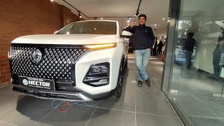 2023 MG Hector review  More bling more tech  First Drive  Autocar India [upl. by Shuping607]