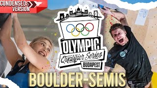 Budapest OQS 2024 Climbing  Boulder Semis │Condensed version [upl. by Anires]