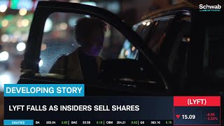 Lyft LYFT Stock Falls As Insiders Sell Shares [upl. by Amye794]