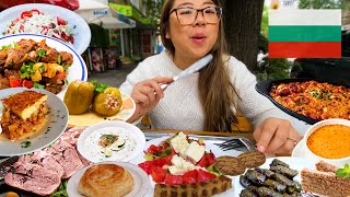 ULTIMATE Bulgarian Food Tour is it good 🇧🇬 [upl. by Figone155]