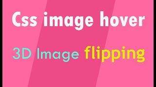 css flip image hover animation effect  using css transition and tranform [upl. by Rosanne295]