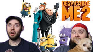 DESPICABLE ME 2 2013 TWIN BROTHERS FIRST TIME WATCHING MOVIE REACTION [upl. by Niamart]