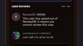 I Love ReviewDB [upl. by Maxie]