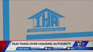 City of Indianapolis signs agreement with HUD surrounding Indianapolis Housing Agency operations [upl. by Anastatius155]