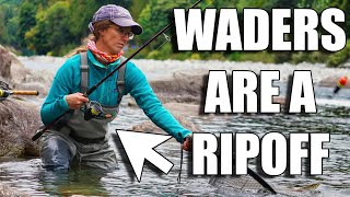 Fishing Waders are a Ripoff [upl. by Amathist184]