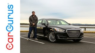 2017 Genesis G90  CarGurus Test Drive Review [upl. by Bord]