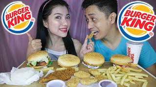 BURGER KING MUKBANG [upl. by Tova]