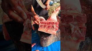 Unique Part of PorkThe Skills of Meat Cutting bollywood hindisong pork meat bollywoood the [upl. by Ivie]