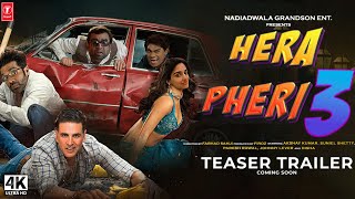 Hera Pheri 3  Trailer  Akshay Kumar Disha Patani Paresh Rawal Sunil Shetty  Bhushan Kumar [upl. by Joashus868]