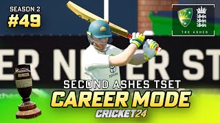 The Second Ashes Test  Cricket 24 Career Mode 49 [upl. by Mortensen]