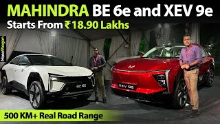 Mahindra BE 6e and XEV 9e  Full Walkaround Review  Tamil Car Review  MotoWagon [upl. by Nesahc]