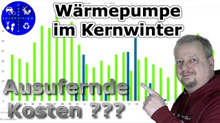 Unsanierter Altbau Unsere Wärmepumpe im Kernwinter  laufen die Kosten aus dem Ruder [upl. by Assirram]