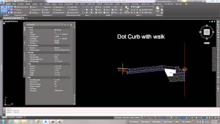 Civil 3D DOT Curb with Walk Subassembly from CIM Tools [upl. by Steel]