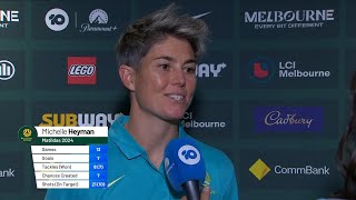 quotBeing Part of The Matildas Is Something Specialquot  Michelle Heyman [upl. by Natsirhc]