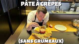 RECETTE DE NORBERT  PÂTE À CRÊPES SANS GRUMEAUX [upl. by Terrance7]