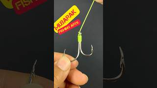 Techniques for Tying 2 Large Hooks to Prevent Slipping [upl. by Harifaz]