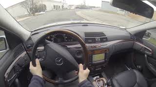 2004 Mercedes Benz S600 v12 POV Drive [upl. by Eynobe]