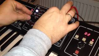 Stereoping Sixtweak Synth Controller for Sequential Circuits Sixtrak in action [upl. by Yerhpmuh]