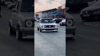 Vw citi golf stance stanceisnotacrime stancenation golf bagged howto [upl. by Suoicerp236]