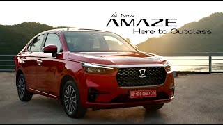 The AllNew Honda Amaze  HereToOutclass [upl. by Pryor]