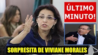 SORPRESITA DE VIVIANE MORALES A PETRO HOY – TODO SE SUPO URIBE DUQUE SANTOS [upl. by Ahsoet323]