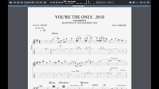 GALNERYUS  YOURE THE ONLY 2010 Guitar TAB [upl. by Adnohrahs102]