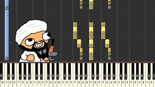 Salil Sawarim Synthesia piano cover [upl. by Malo893]