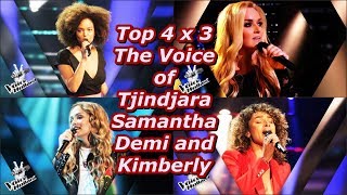 Top 4x3  The Voice of Tjindjara Samantha Demi and Kimberly [upl. by Tolland]