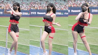 Lee Dahyes Amazing Cheerleader Performance to WA DA DA kep1er  Kia Tigers Fancam [upl. by Ater]