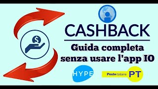 Cashback facile con PosteItaliane e Hype  Guida completa [upl. by Atneuqal49]