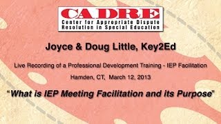 FIEP Training  What is IEP Facilitation and its Purpose [upl. by Bertsche672]