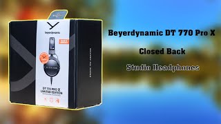 Beyerdynamic DT 770 Pro X Limited Edition 48 ohm Closed Back Studio Headphones [upl. by Drofliw]