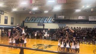 Bell Pep Rally  Cheer routine  10312024 [upl. by Telfer]