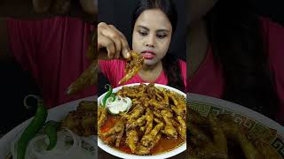 Spicy Chicken Feet Curry Mukbang Eating Show Video [upl. by Rosenblum22]