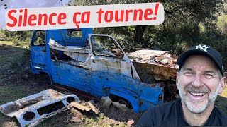 Retour sur les estafette avec la récupération dune pièce improbable sur une renault 4L [upl. by Eceirehs]