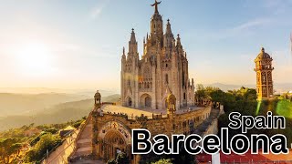 Walking Tour Spain  Barcelona Travel [upl. by Dlanger]