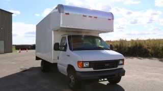 2006 Ford E350 Econoline 16quot Box Truck For SaleCab Over w Lots of Room [upl. by Armbrecht434]