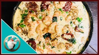 Creamy Garlic Butter Shrimp Shrimp With Creamy Garlic Butter Sauce  Creamy Garlic Shrimp in 20 Min [upl. by Shih]