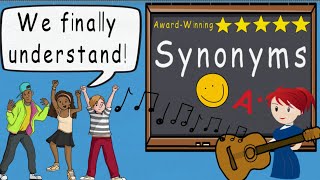 Synonym Symphony A Song That Teaches Synonyms by Melissa  Award Winning Educational Song Video [upl. by Asnerek]