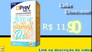 DPrev Todo Dia Colecalciferol  Suplemento alimentar [upl. by Lhary]