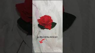 DIY  मिनटों में एक प्यारा सा गुलाब का फूल कैसे बनाएंroseflowerfabricflower [upl. by Sajet]