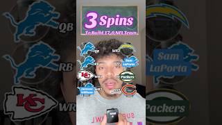 3 Spins for NFL Super Bowl Team 🚨😎 nfl superbowl [upl. by Siari]